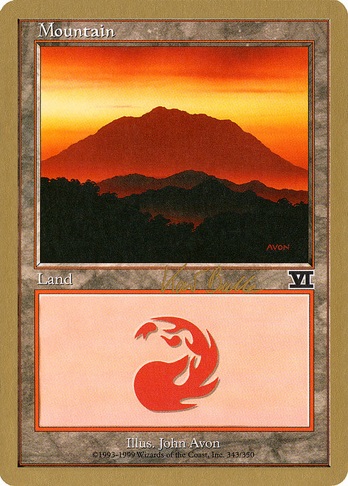 Mountain from World Championship Decks 1999