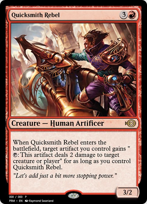 Quicksmith Rebel from Magic Online Promos