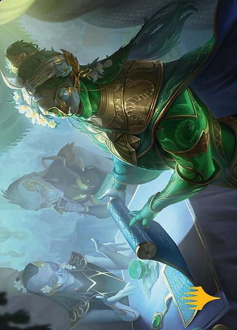 Sibsig Appraiser // Sibsig Appraiser from Tarkir: Dragonstorm Art Series