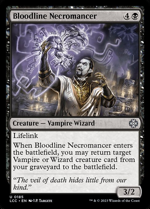 Bloodline Necromancer highlighted card art