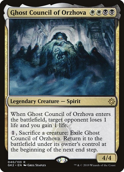 Ghost Council of Orzhova highlighted card art