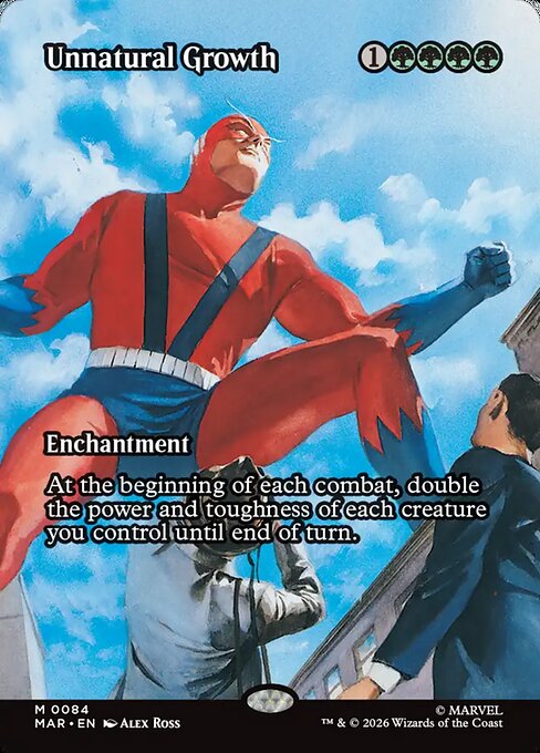 Unnatural Growth from Marvel Universe