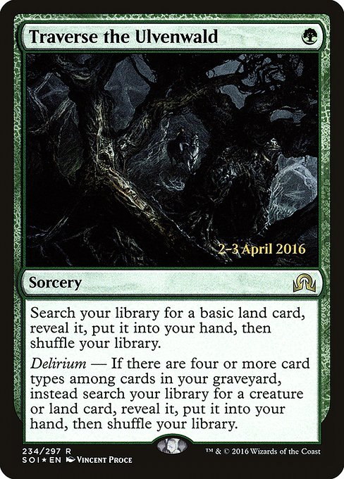 Traverse the Ulvenwald from Shadows over Innistrad Promos