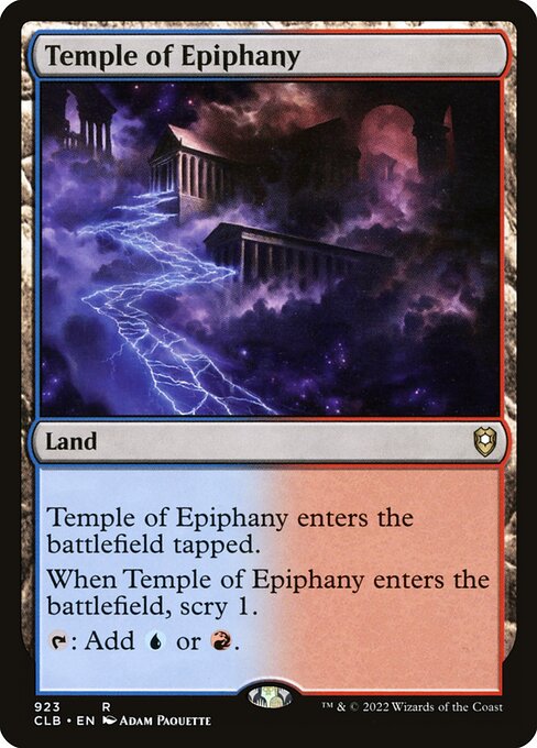 Temple of Epiphany from Commander Legends: Battle for Baldur's Gate