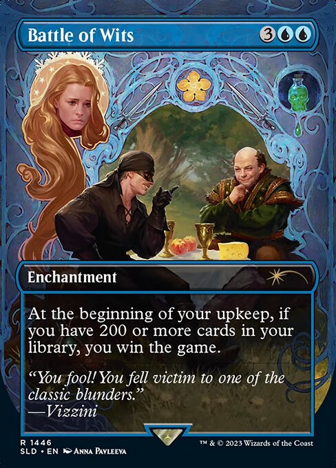 Battle of Wits highlighted card art