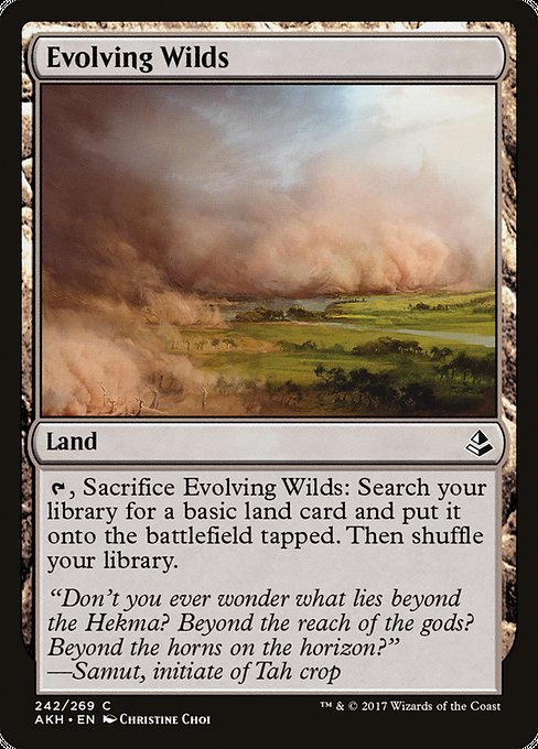 Evolving Wilds from Amonkhet