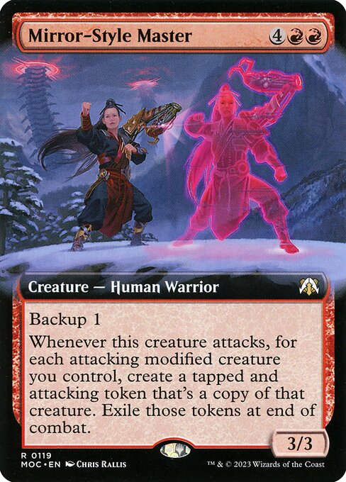 Mirror-Style Master highlighted card art