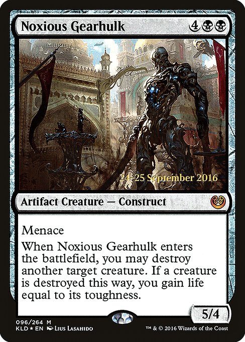 Noxious Gearhulk from Kaladesh Promos