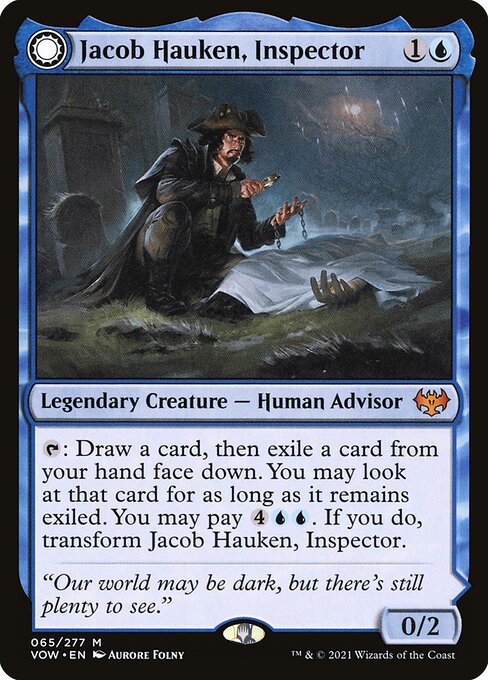 Jacob Hauken, Inspector // Hauken's Insight from Innistrad: Crimson Vow