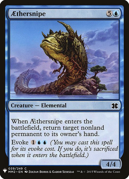 Aethersnipe from The List