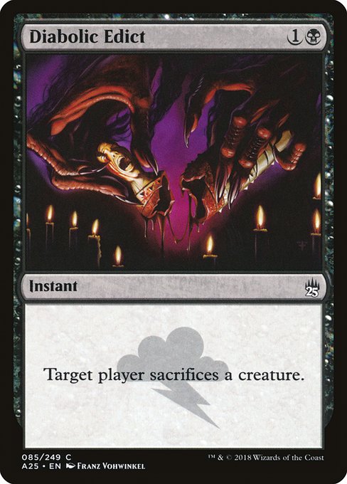 Diabolic Edict from Masters 25