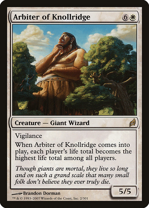 Arbiter of Knollridge from Lorwyn