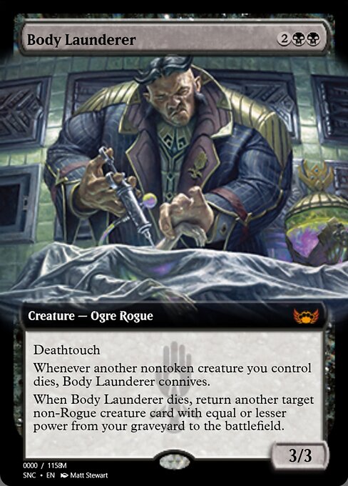 Body Launderer highlighted card art