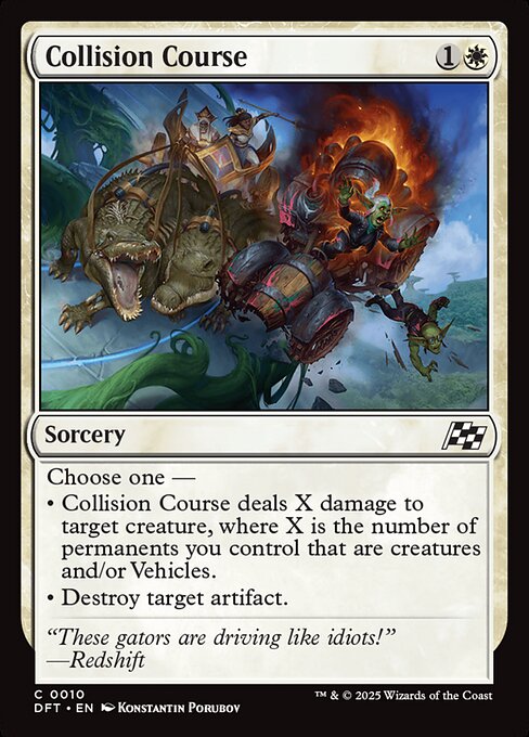 Collision Course highlighted card art