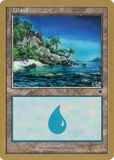 Island from World Championship Decks 2002