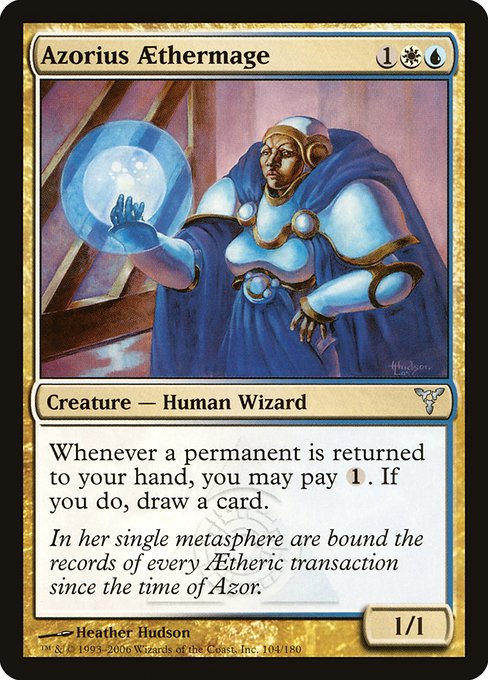 Azorius Aethermage highlighted card art