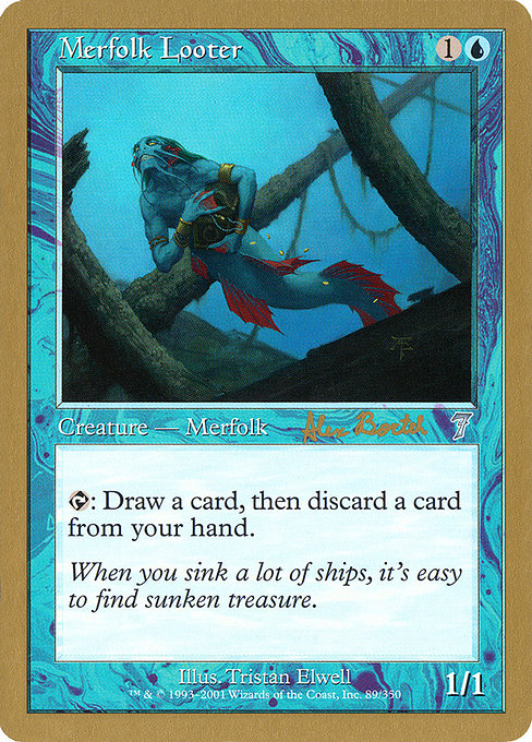 Merfolk Looter from World Championship Decks 2001