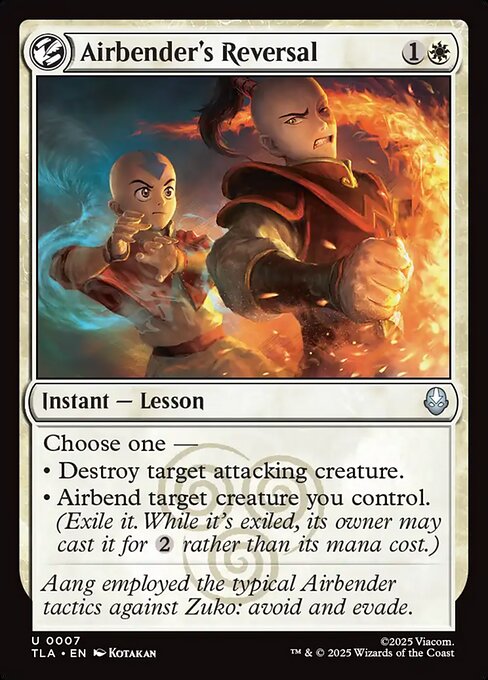 Airbender's Reversal from Avatar: The Last Airbender