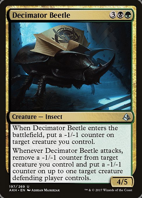 Decimator Beetle highlighted card art