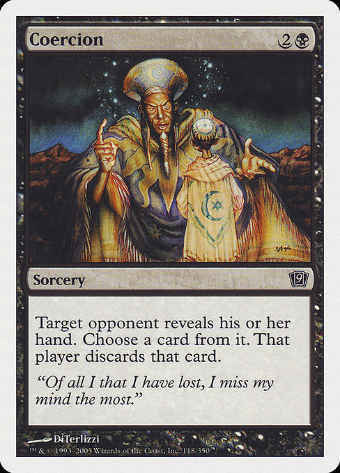 Coercion from Ninth Edition