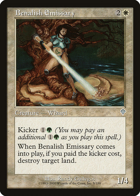 Benalish Emissary highlighted card art