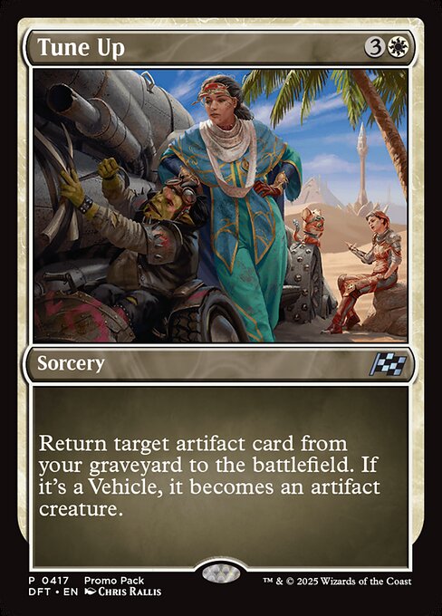 Tune Up highlighted card art