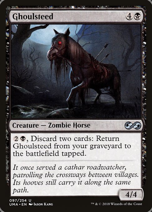 Ghoulsteed highlighted card art