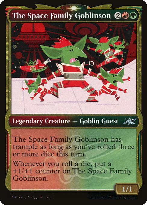 The Space Family Goblinson from Unfinity