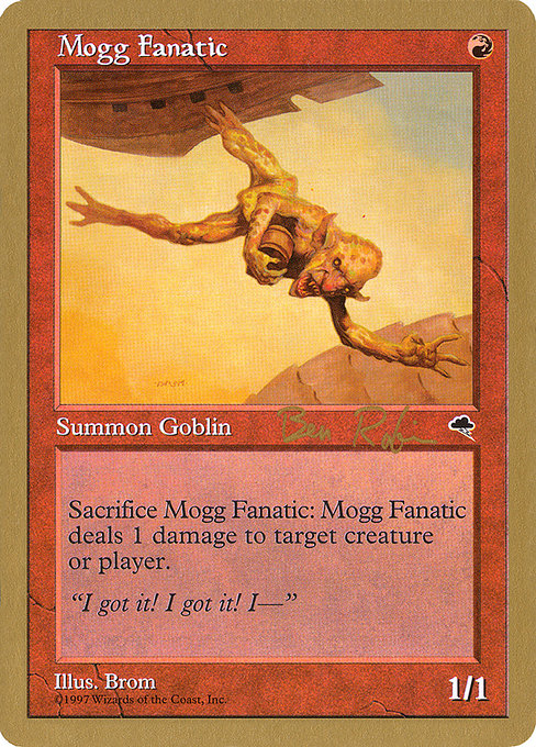 Mogg Fanatic from World Championship Decks 1998