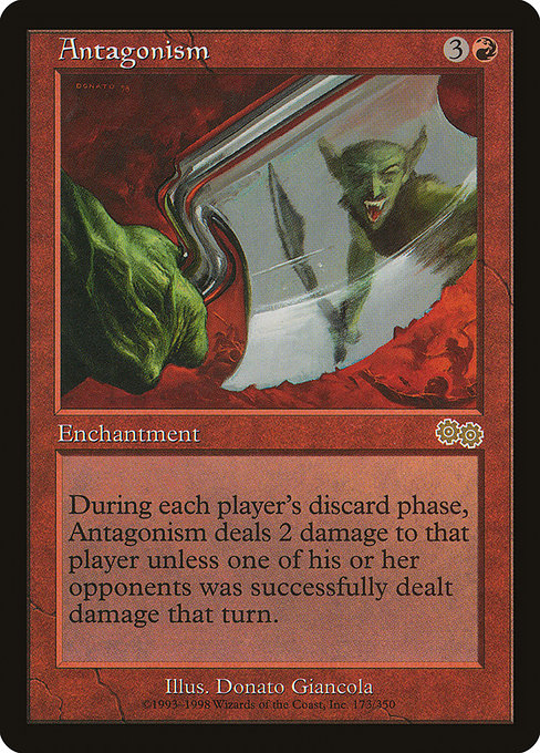 Antagonism highlighted card art