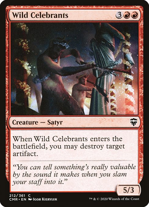 Wild Celebrants highlighted card art