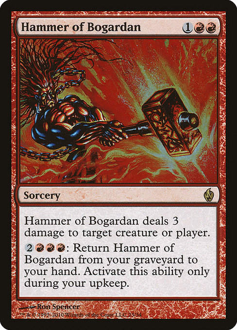 Hammer of Bogardan from Premium Deck Series: Fire and Lightning