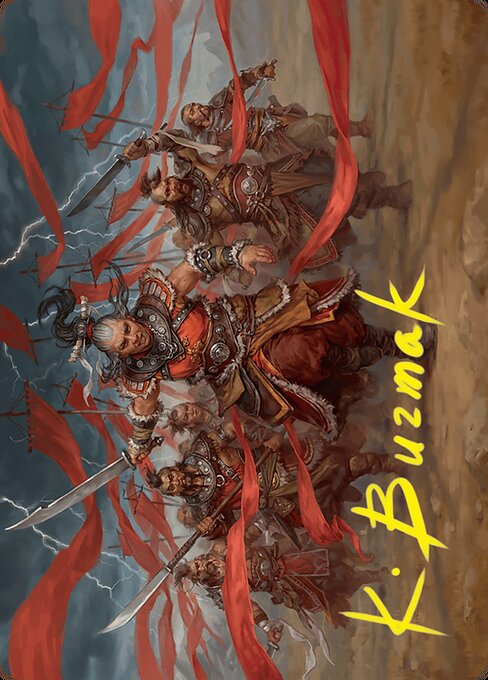 Alesha, Who Laughs at Fate // Alesha, Who Laughs at Fate highlighted card art