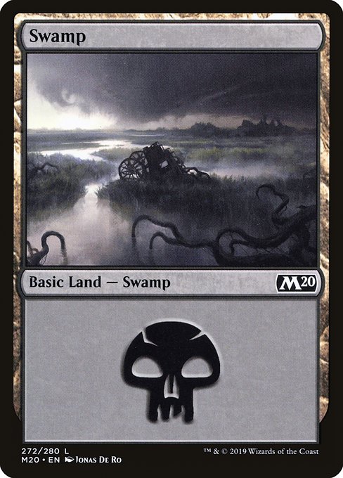 Swamp from Core Set 2020