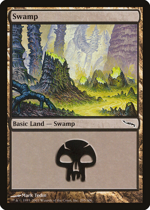 Swamp from Mirrodin