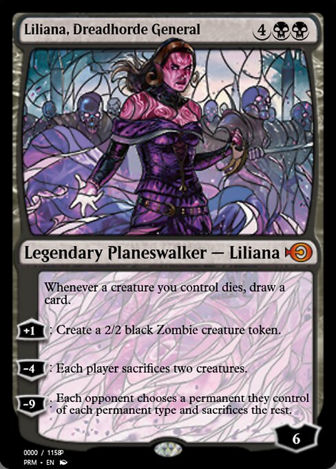 Liliana, Dreadhorde General from Magic Online Promos