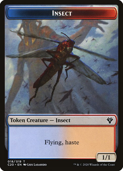 Insect from Commander 2020 Tokens