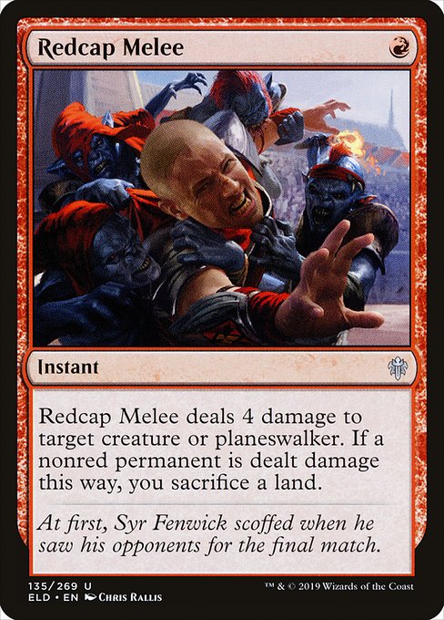 Redcap Melee highlighted card art