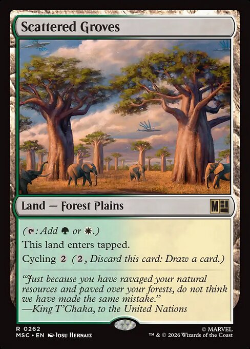Scattered Groves from Marvel Super Heroes Commander
