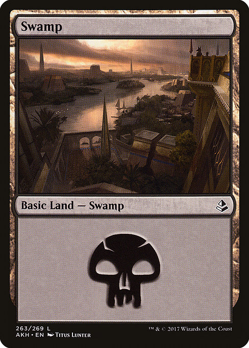 Swamp from Amonkhet