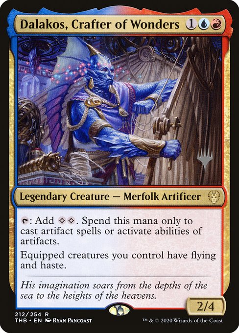 Dalakos, Crafter of Wonders from Theros Beyond Death Promos