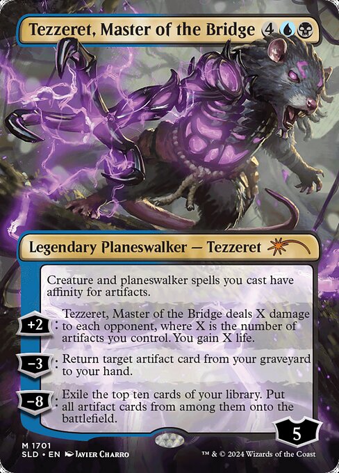 Tezzeret, Master of the Bridge highlighted card art