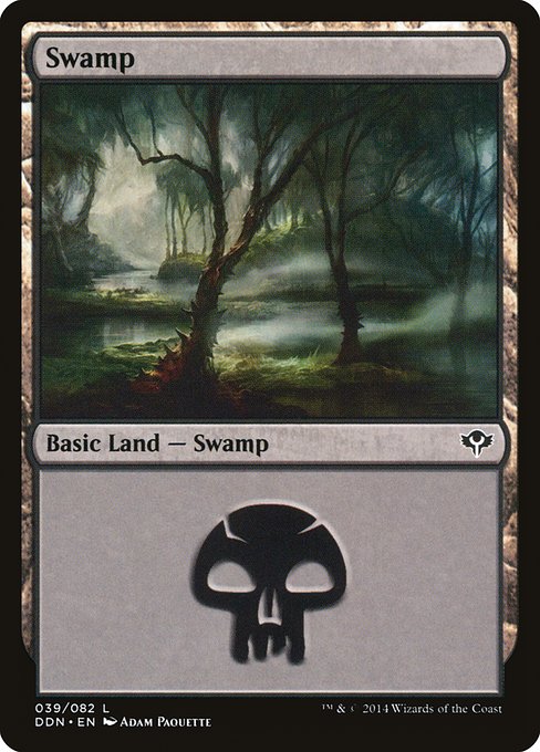 Swamp from Duel Decks: Speed vs. Cunning