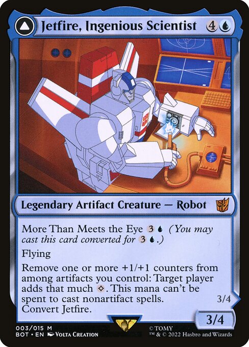 Jetfire, Ingenious Scientist // Jetfire, Air Guardian from Transformers