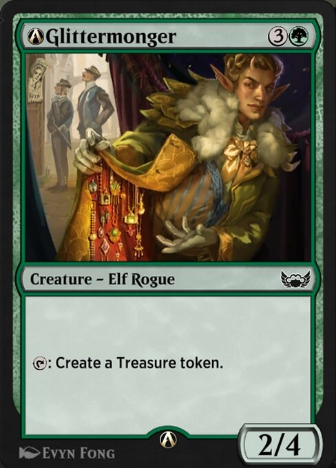 A-Glittermonger highlighted card art