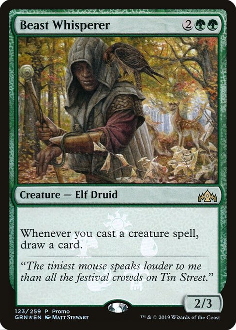 Beast Whisperer from Guilds of Ravnica Promos