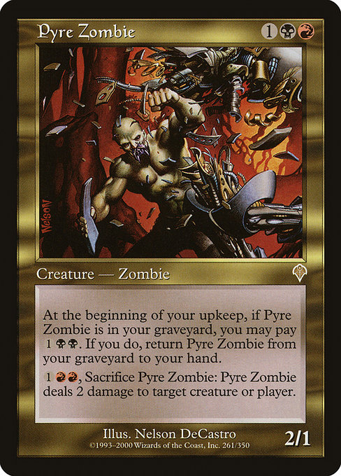 Pyre Zombie from Invasion