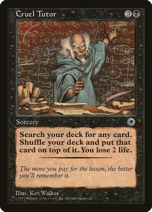 Cruel Tutor from Portal
