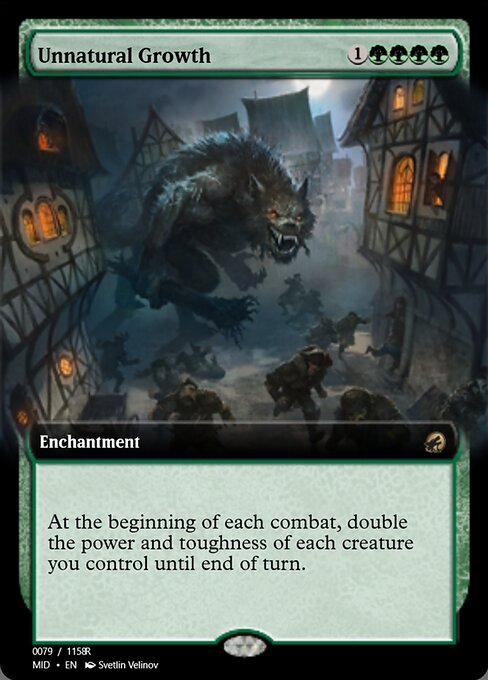 Unnatural Growth highlighted card art