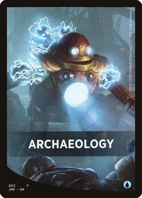 Archaeology highlighted card art